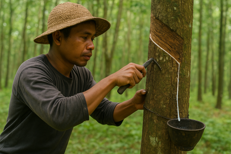 Tugas Berat Membantu Petani Karet Rakyat yang Kian Terhimpit – Refleksi 25 Tahun APKARINDO