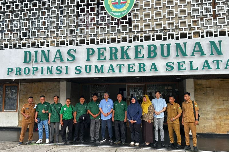 APKARINDO Sumsel Gandeng JICA, Dorong Teknologi Pengendalian Gugur Daun Karet Masuk Skala Desa